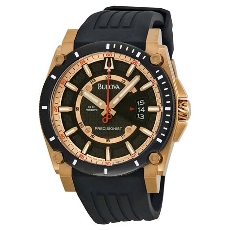 fake bulova men's precisionist watch 98b|bulova watch history.